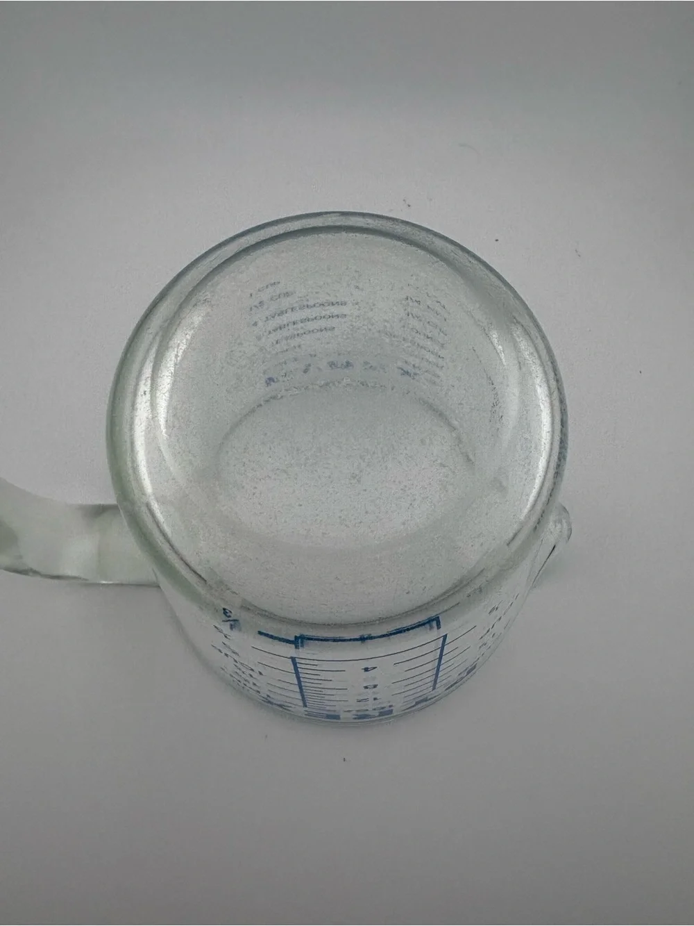 Vintage PYREX Blue 2-Cup Glass Measuring Cup